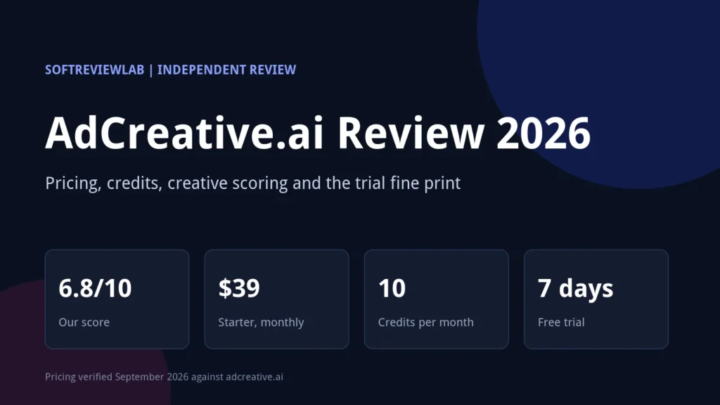 AdCreative.ai review 2026