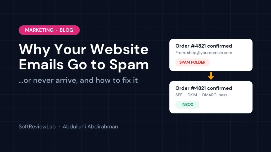 Why Your Website Emails Go to Spam or Never Arrive (and How to Fix It)